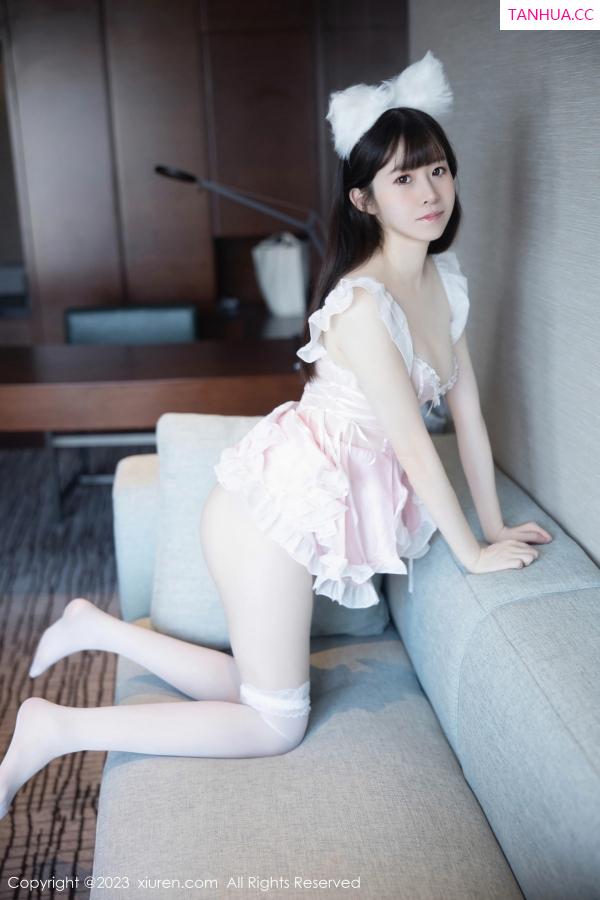   [XiuRen]高清写真图 2023.11.02 No.7602 林悠悠 丝袜女仆第50张图片